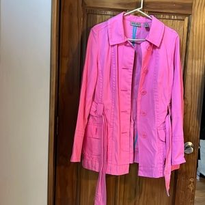 I.e relaxed pink jacket size XL
